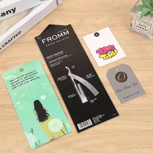 Custom Logo <strong>Print</strong> Die Cut Shape Paper <strong>Card</strong> - Product Image 4