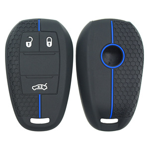Étui de protection pour clé de voiture Alfa Romeo, compatible avec Giulia <span class=keywords><strong>Tonale</strong></span> et Stelvio Stanwei, housse en silicone résistante aux rayures, marque RYHX - Product Image 6