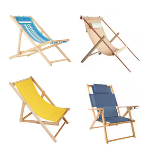 Sedie Pieghevoli in Legno Massello Portatili per Campeggio, Picnic e Spiaggia con Logo Personalizzato - Le Più Vendute - Product Image 1