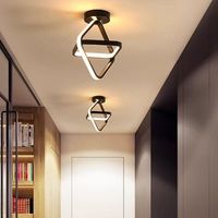 Meilleure Vente Plafonnier LED Moderne Européen en Fer pour Hôtel, Haute IRC 90, Petit Modèle à Montage en Surface, IP33, Durée de Vie 50 000 Heures, pour Couloir et Escalier