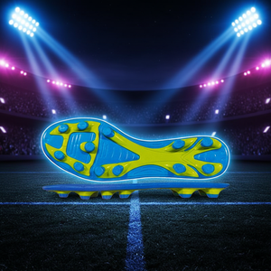 Semelle de crampons de football GY-011 durable, légère et antidérapante, en TPU à haute adhérence pour terrain en herbe et entraînement - Product Image 1