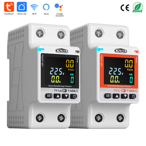Interruttore Automatico Smart WiFi Tuya RCBO 63A con Protezione <span class=keywords><strong>OV</strong></span>/UV Regolabile, Protezione da Sovratemperatura, Protezione da Sovracorrente e Impostazione Limite di Corrente - Product Image 3