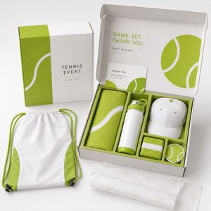 Set de Regalo Personalizado para Torneos, OEM/ODM, Múltiples Artículos, Marca Propia, Kit para Eventos de Tenis, Club Deportivo - Product Image 1