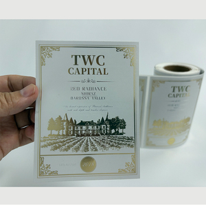 Dính Bopp Tùy Chỉnh In Dập Nổi Rượu Vang Nhãn Chai Cho Rượu Vang Đỏ Đóng Hộp Rượu Vang Nhãn-Sticker Cuộn Bao Bì Cho Nước Trái Cây - Product Image 6