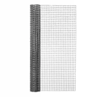Maille de cage à oiseaux en fil métallique galvanisé ou en PVC soudé, ouverture de 1/2 pouce