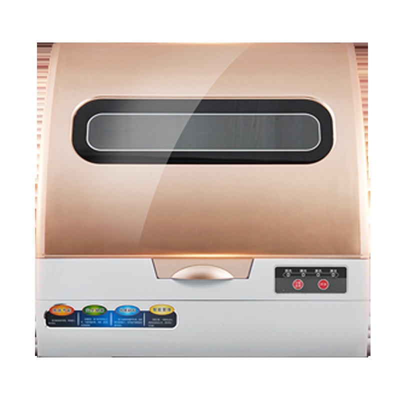 800w Intelligent Full-automatic Freestanding Dishwasher Small Dishwasher Machine for Home