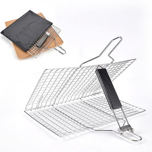 Cesta de parrilla de pescado grande de acero inoxidable a prueba de herrumbre, parrilla de barbacoa, accesorios de cocina para cocina, regalo del Día del Padre - Product Image 4