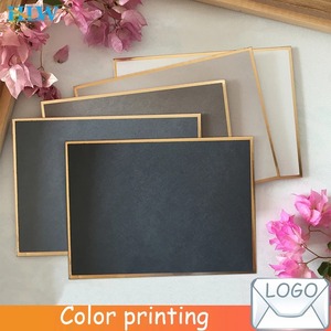 Cartes vierges vintage personnalisées <span class=keywords><strong>5</strong></span> couleurs, disponibles pour événements professionnels, invitations de rentrée scolaire, fêtes et mariages - Product Image 1