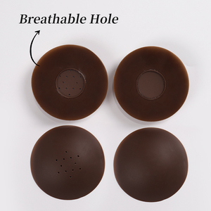 Cubrepezones de silicona reutilizables, autoadhesivos, sin costuras y transpirables, invisibles, con caja magnética para mujer, al por mayor - Product Image 2