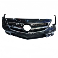 Para Mercedes Benz W218 CLS260 CLS300 CLS350 CLS400 CLS500, Kit de carrocería de parachoques delantero y trasero, montaje de parachoques delantero de radiador