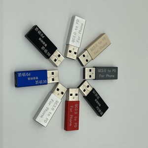 Adaptador USB-A a Tipo-C, Convertidor de Protocolo QC a PD, Compatible con Carga Rápida Apple m94 - Product Image 2