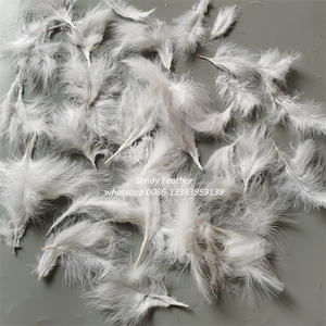 <span class=keywords><strong>Marabou</strong></span> suelto 3-4 "Plumas de pavo blanco Plumas de pluma de sangre de marabú para atar moscas - Product Image 4