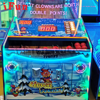 Ifun Park, nouveau jeu de récompense par jetons attrayant, jeu d'arcade de lancer de balles pour enfants, machine de jeu Clown Frenzy