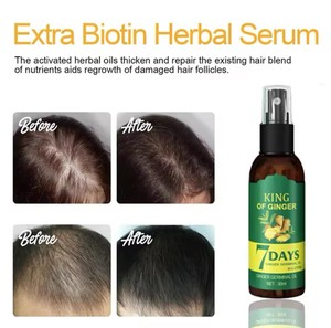 7 jours - Vaporisateur capillaire au gingembre, nourrit les racines des cheveux, traitement naturel à base de plantes pour les racines, 30 ml - Product Image 3