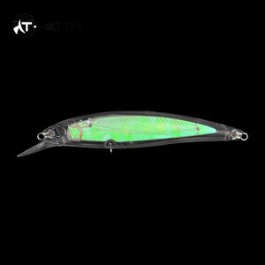 4g/11.7g Blanks de leurres durs non peints, Crankbaits, leurres durs coulants pour la truite, leurres Minnow non peints - Product Image 5