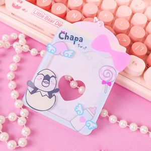 Custom Small Cartoon <b>Photo</b> Frame Decorative Anime Card Bag Magnet Custom Acrylic Display Frame Plastic Crafts <b>Keychain</b> - Product Image 3