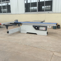 Scie à table TOHAN MJ6132A pour le travail du bois, table coulissante de 3200 mm, scie à panneaux, scie à table coulissante automatique pour le travail du bois