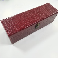 Botella personalizada de cuero Premium para licor de Alcohol, Whisky, vino tinto, champán, embalaje de lujo, caja de Whisky