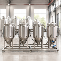 Fermenteur Unitank 1BBL / Cuve de Fermentation de Bière en Acier Inoxydable à Double Enveloppe avec Refroidissement par Glycol Certifié CE