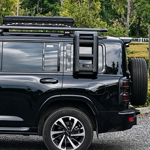 Aluminum Car Roof Luggage Rack Baskets Side Ladder Side Box Side Tent Roof Box Loading Series for Haval H9 - Product Image 5