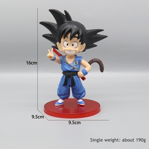 Mignon Anime Dragon <span class=keywords><strong>Super</strong></span> <span class=keywords><strong>Saiyan</strong></span> <span class=keywords><strong>Son</strong></span> <span class=keywords><strong>Goku</strong></span> Action Figure Jouet 16cm PVC Figurines avec 2 Couleur Vêtements Enfance Version - Product Image 5