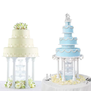 4 Uds columna romana <span class=keywords><strong>pastel</strong></span> soportes escalonados 3 tamaños multicapa <span class=keywords><strong>boda</strong></span> <span class=keywords><strong>Fondant</strong></span> pasteles nivel separador soporte Decoración Juegos <span class=keywords><strong>de</strong></span> herramientas - Product Image 1