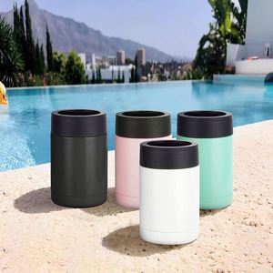 Vaso Térmico de Acero Inoxidable 304 de 12oz para Cerveza o Agua, Recto y Pequeño, Aislado al Vacío, Tipo Ice Bully, Venta al Por Mayor - Product Image 1