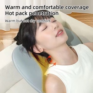 Cojín de Silla con Masaje SUNMAXTOP, Vibración, Amasamiento, Soporte Lumbar con Bolsa de Aire para Oficina, Hogar y Viajes, Gris Oscuro - Product Image 3