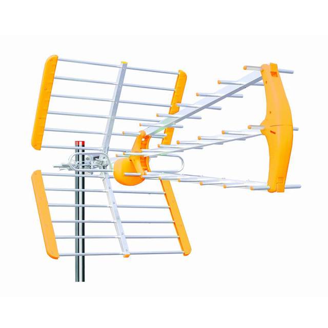 WC-239B LONG RANGE DIGITAL DVBT OUTDOOR FREEVIEW TV ANTENNA TOOL FREE 5 SECONDS INSTALLATION WITH 5G FILTER