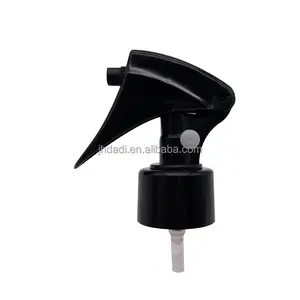 Mini bomba de pulverización de plástico para jardín negro 24/410 28/410 Mini rociador de gatillo de ratón para botella cosmética