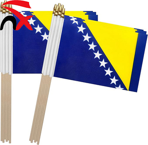 Ensemble d'accessoires pour supporters <span class=keywords><strong>de</strong></span> football avec logo personnalisé, comprenant un bandeau, des chapeaux, un tablier et une élastique à cheveux, avec <span class=keywords><strong>drapeau</strong></span> <span class=keywords><strong>de</strong></span> la Bosnie-Herzégovine, pour cadeaux promotionnels - Product Image 4