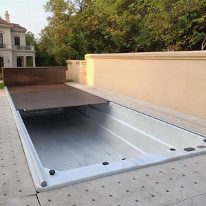 Couverture de piscine motorisée professionnelle personnalisable OEM pour piscines extérieures et jacuzzis - Product Image 1