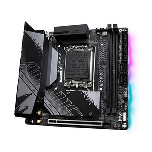 Placa base de escritorio Gigabyte B760I AORUS PRO <span class=keywords><strong>DDR4</strong></span>, garantía de 3 años, canal de memoria doble, Intel chipset, soportes duros SATA de 128 GB - Product Image 4