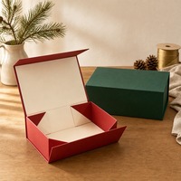 Boîte cadeau magnétique pliable de luxe sur mesure en gros pour ensemble de verres, vaisselle, décoration intérieure, emballage en carton rigide
