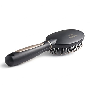 Fashion Anti-Static Air Cushion Massage Comb Custom Logo Household <b>Detangling</b> Black Plastic Hair <b>Brush</b> - Product Image 6