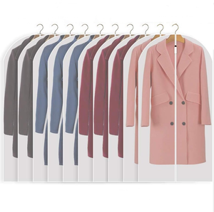 Sac de rangement pour vêtements anti-poussière, housse de protection pour robe de mariée, organisateur suspendu, sac de rangement imperméable transparent pour costume - Grande Vente - Product Image 3