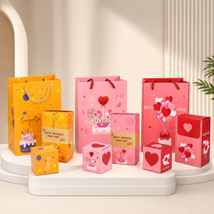 Caja de Regalo Personalizada con Diseño Pop-Up, Magnética, Plegable, de Cartón, para Sorpresas, Dinero, Fiestas, Cumpleaños, San Valentín - Product Image 6
