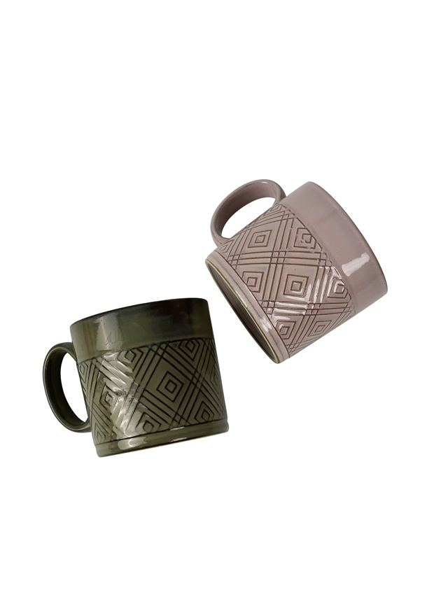 RTS 12oz European  Glazed Embossd ceramic coffee  mug,tea cup,  Best price custom mugs