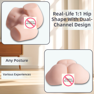 Leap Fun Giocattoli Sessuali Maschili per Adulti, Masturbatore Realistico Inseribile a Forma di Coppa Anale, Dispositivo Famoso con Stampo Invertito a Forma di Fianco T450 per Masturbazione Realistica - Product Image 2