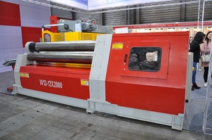 Machine de pliage et de roulage de plaques à 4 rouleaux CNC à grande vitesse entièrement automatique - Product Image 2