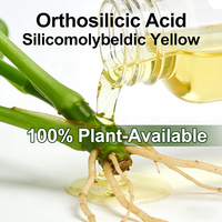 Acide orthosilicique stabilisé (acide molybdénique) 99% de pureté, engrais liquide pour l'agriculture, riz, tomate, canne à sucre