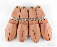 Embauchoirs en bois de cèdre pour hommes, tailles 7.5-14, 2 paires pour chaussures