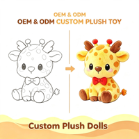 Fabricant de jouets en peluche personnalisés, poupées en peluche, design personnalisé, cadeaux de fêtes