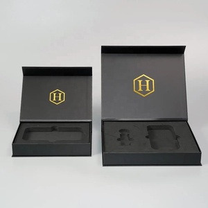 Hot Sales Custom Logo Recyclable Magnetic Gift Box Rigid Cardboard Packaging for Mobile Phone - Product Image 3