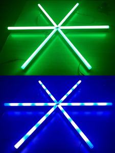 <span class=keywords><strong>Barre</strong></span> lumineuse LED RGBW à pixels 14W 64 LED, lumière LED à pixels diffuse <span class=keywords><strong>de</strong></span> couleur <span class=keywords><strong>de</strong></span> rêve, adressable RGB+Blanc pour Halloween, Noël, panneau publicitaire - Product Image 6