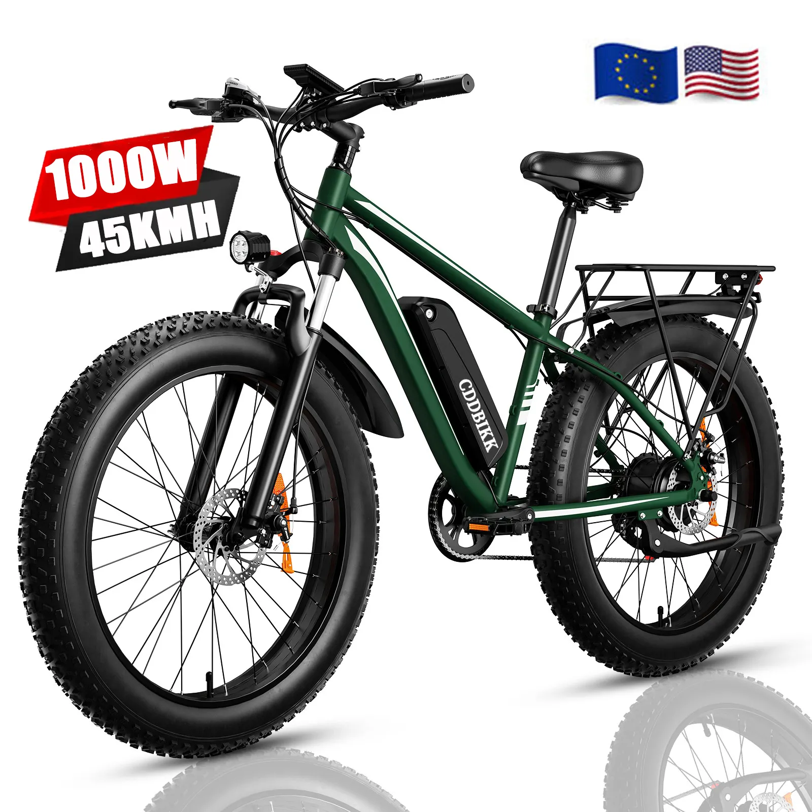 Cheap Electric Bike For Adults Electric Bike In Germany Full Suspension Electric Mountain Bike 1000W Fat Tire 7 Speed