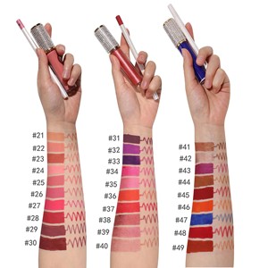 Biểu Tượng Tùy Chỉnh Hữu Cơ Son Bóng Và Môi Lót Thiết Lập Trước Khi Thực hiện Trang Điểm Nguồn Cung Cấp Với Cần Thiết Matte Son Bóng Làm Yếu Tố Cần Thiết - Product Image 6