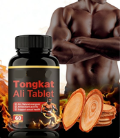 Compléments alimentaires naturels à base de Tongkat Ali, Maca et Ginseng, avec logo personnalisé, pour la santé et l'énergie masculine, capsules X Power Maca.
