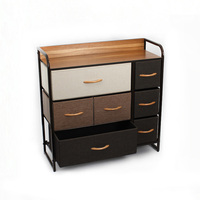 Personnalisé 5L-612 Populaire ClothingStorage Commode 7 Tiroirs Commode Chambre À Coucher Meubles En Bois