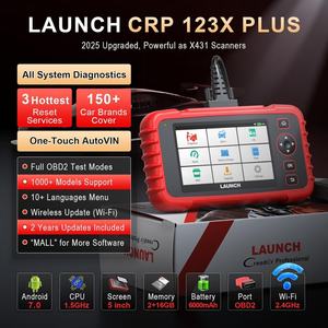 Nuevo Escáner de Diagnóstico OBD2 LAUNCH CRP123X PLUS con Diagnóstico de 4 Sistemas y Prueba de Batería Auto VIN con Actualización Gratuita de por Vida - Product Image 5
